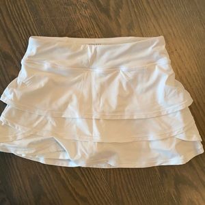 Athleta Girls White Skirt